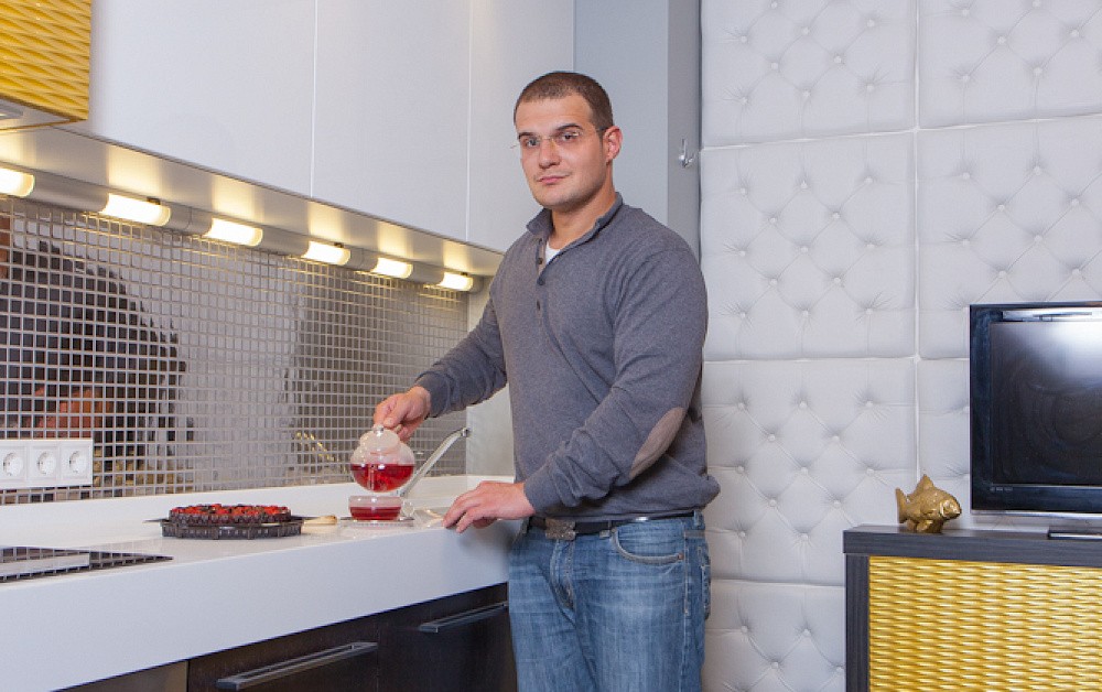 Кухня Фаворит 3 с фрезеровкой Новая волна