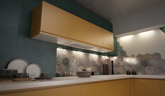 Желтая кухня в Южно-Сахалинске