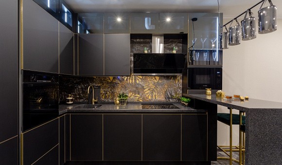 Темная кухня в Санкт-Петербурге