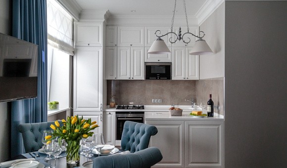 Светлая кухня в Арзамасе