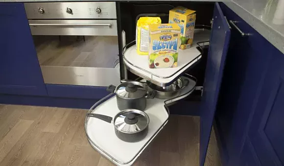 Синяя кухня в Твери