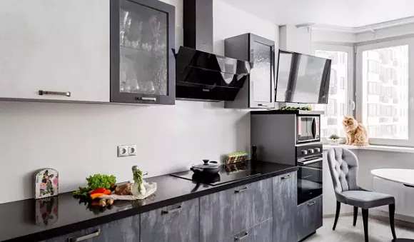 Серая кухня в Сызрани