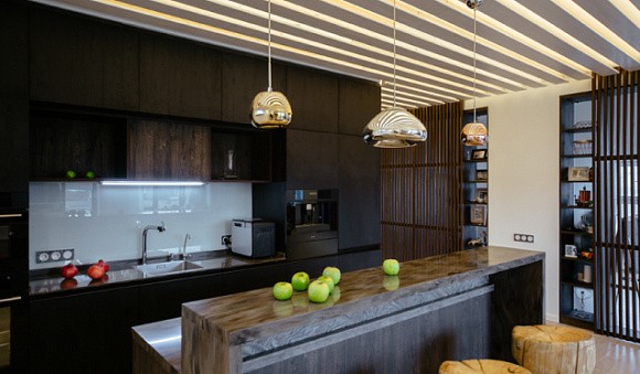 Темная кухня в Санкт-Петербурге