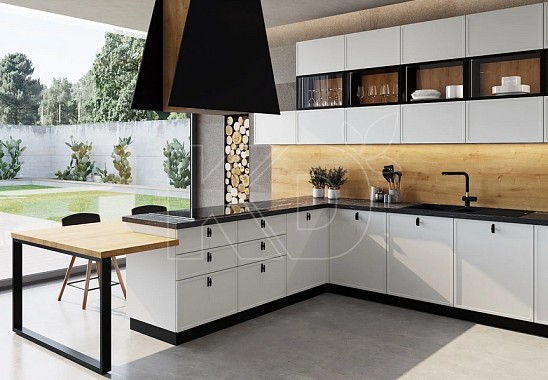 Кухни мдф в стиле модерн