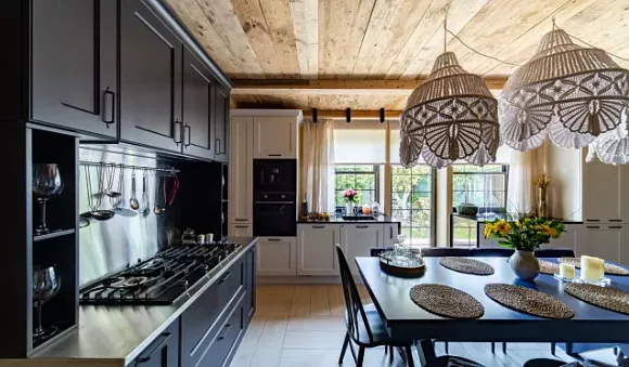 Темная кухня в Санкт-Петербурге