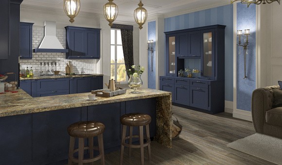 Кухни в стиле неоклассика