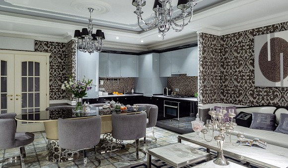 Бежевая кухня в Нальчике