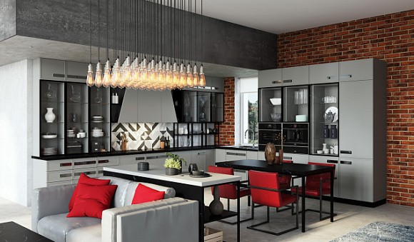 Серая кухня в Сызрани