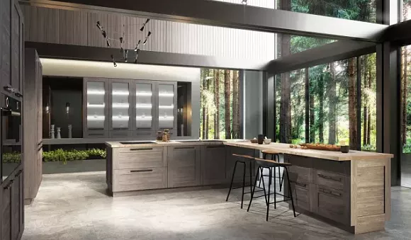 Темная кухня в Санкт-Петербурге