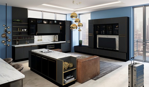 Темная кухня в Санкт-Петербурге