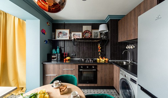 Темная кухня в Санкт-Петербурге