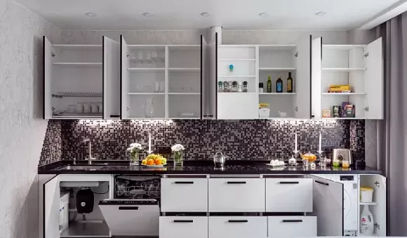 Глянцевая кухня в Ростове-на-Дону