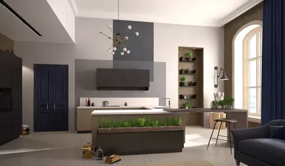 Темная кухня в Санкт-Петербурге