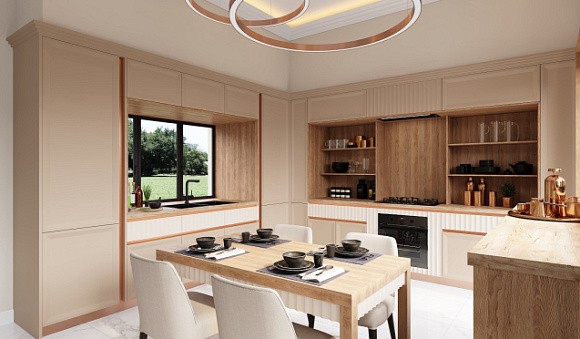 Светлая кухня в Обнинске