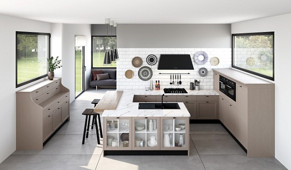 Светлая кухня в Обнинске