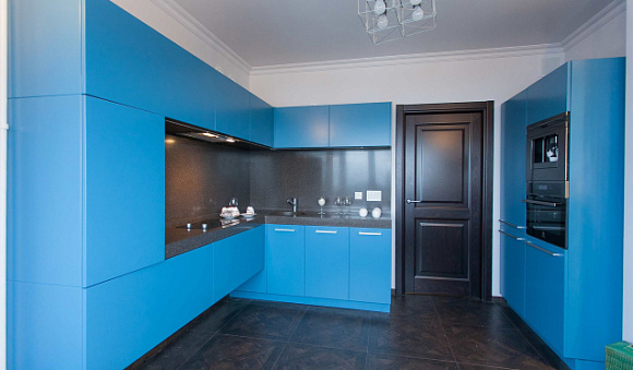 Синяя кухня в Наро-Фоминске
