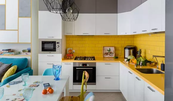 Серая кухня в Санкт-Петербурге