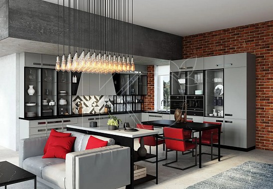 Расчет кухонного гарнитура с размерами