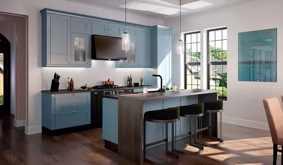 Светлая кухня в Санкт-Петербурге