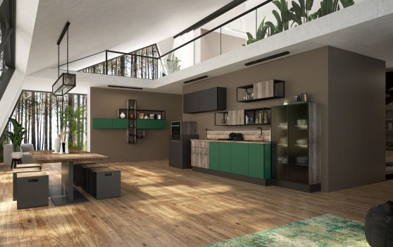 Кухонный гарнитур для маленькой кухни